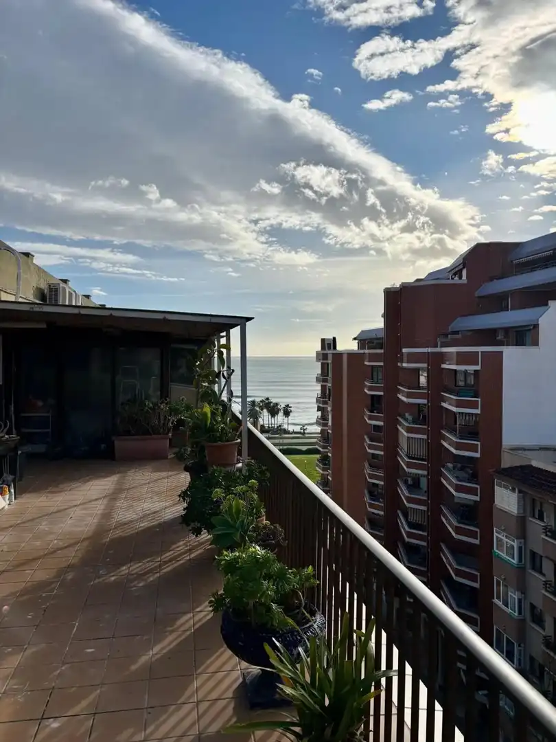 Balcony of Attic for sale in  Palma de Mallorca  with Air Conditioner, Heating and Terrace