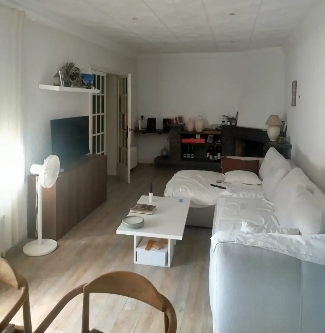 Sala d'estar de Casa o xalet en venda en Blanes amb Calefacció, Jardí privat i Terrassa