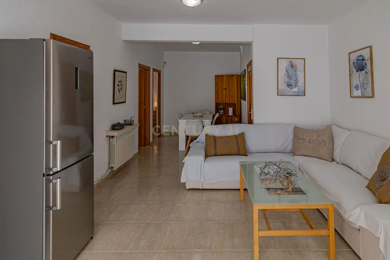 Living room of Houses for rent in Calpe / Calp  with Air Conditioner, Private garden and Swimming Pool
