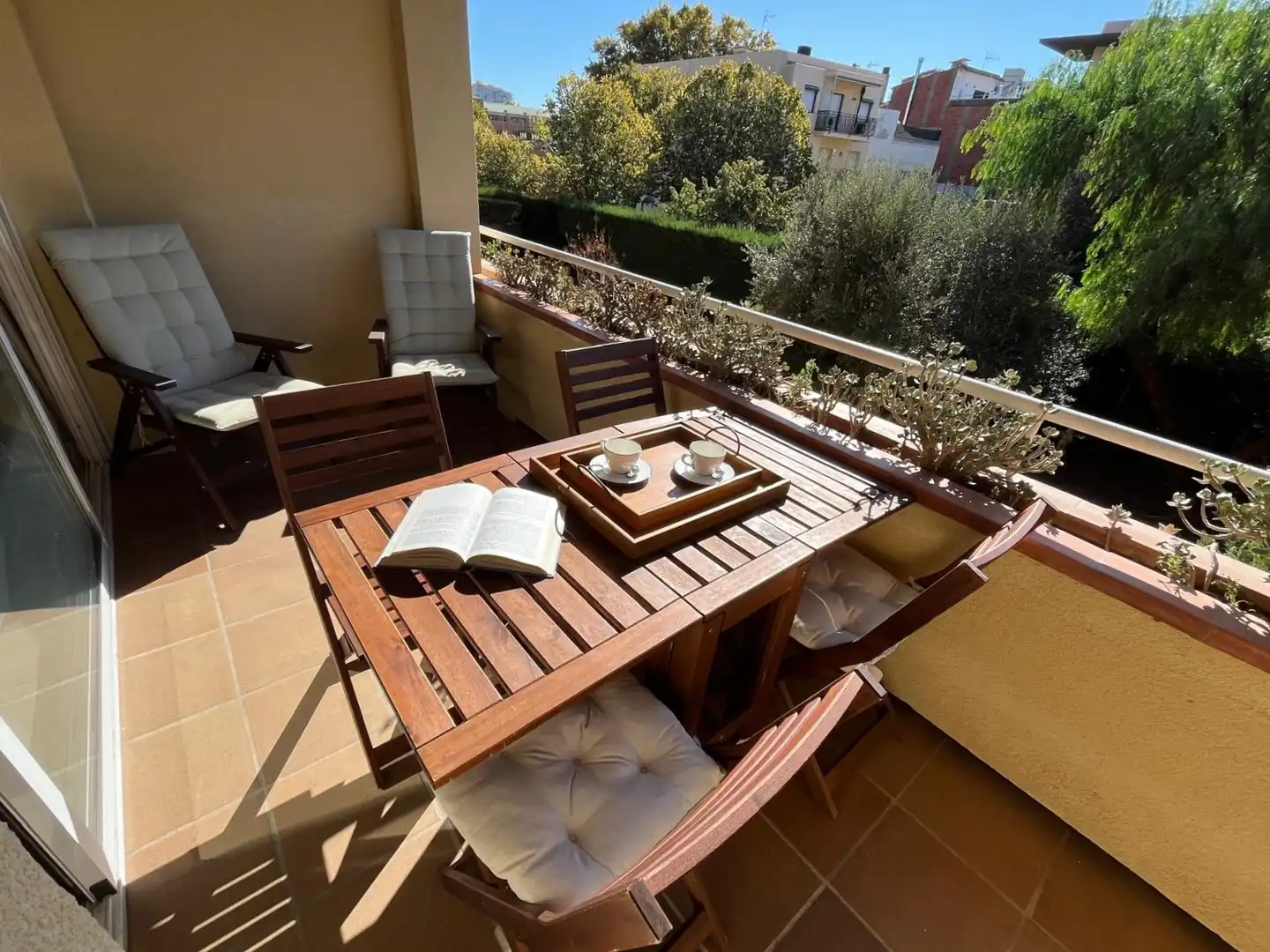 Terrace of Flat for sale in Palamós  with Heating, Terrace and Oven