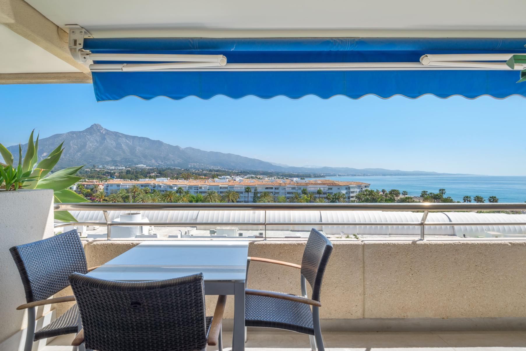 Terrace of Apartment to rent in Marbella  with Terrace, Alarm and Community pool