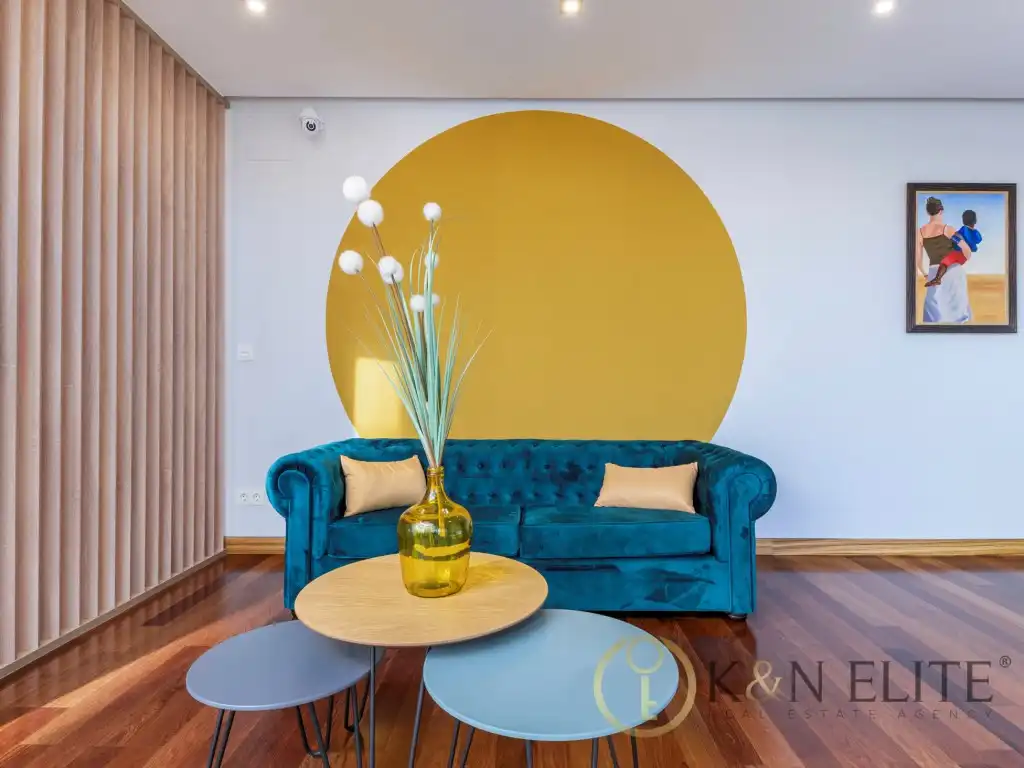 Living room of Houses for sale in Petrer  with Air Conditioner, Private garden and Swimming Pool
