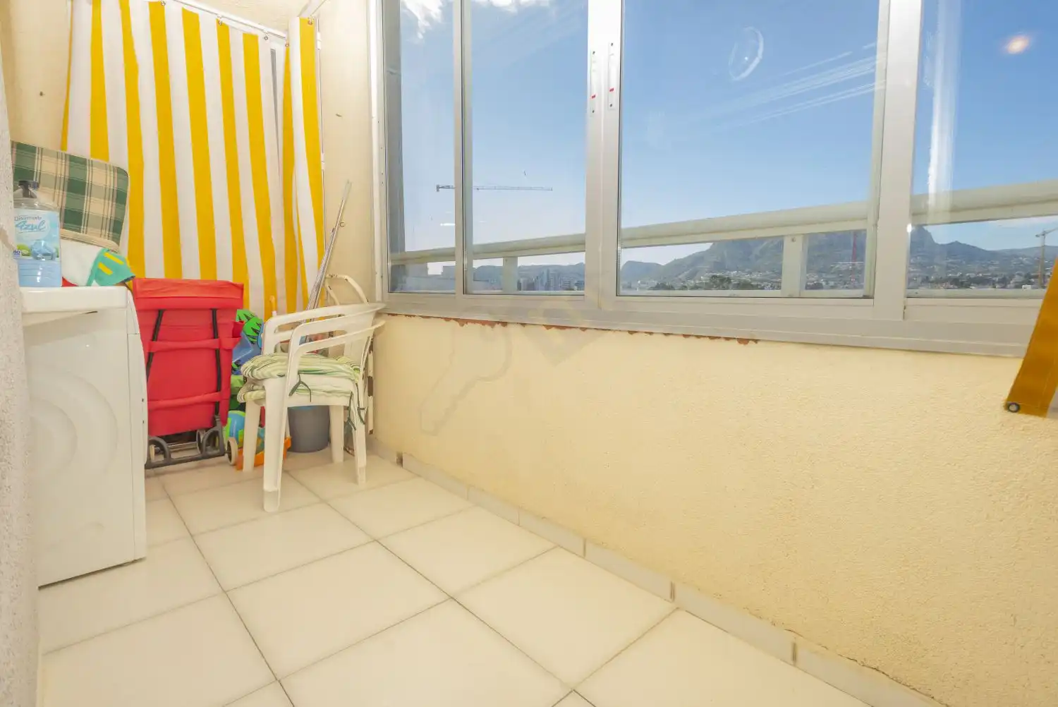 Terraza de Apartamento en venta en Calpe / Calp con Terraza y Piscina comunitaria