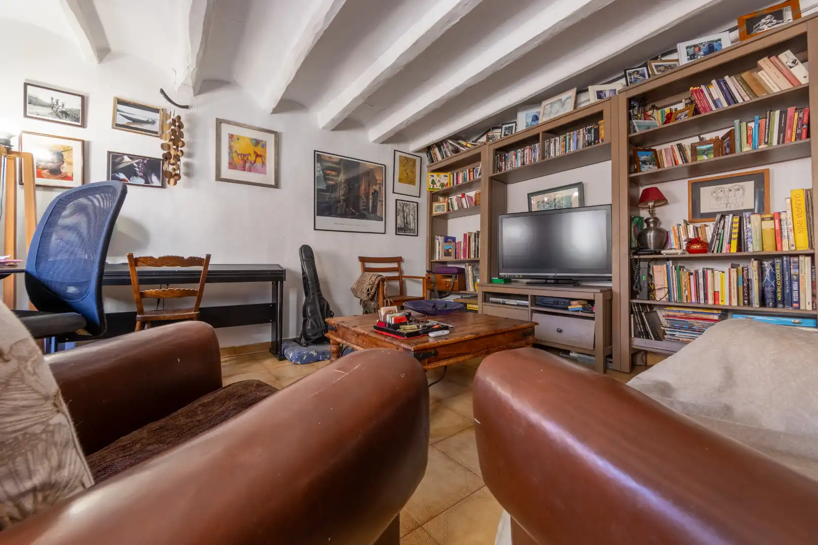 Sala d'estar de Pis en venda en Altafulla amb Aire condicionat, Calefacció i Moblat