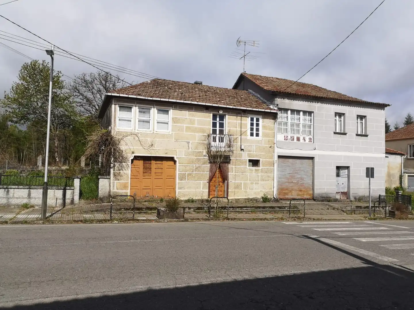 Vista exterior de Casa o chalet en venta en Carballedo con Jardín privado, Amueblado y Balcón