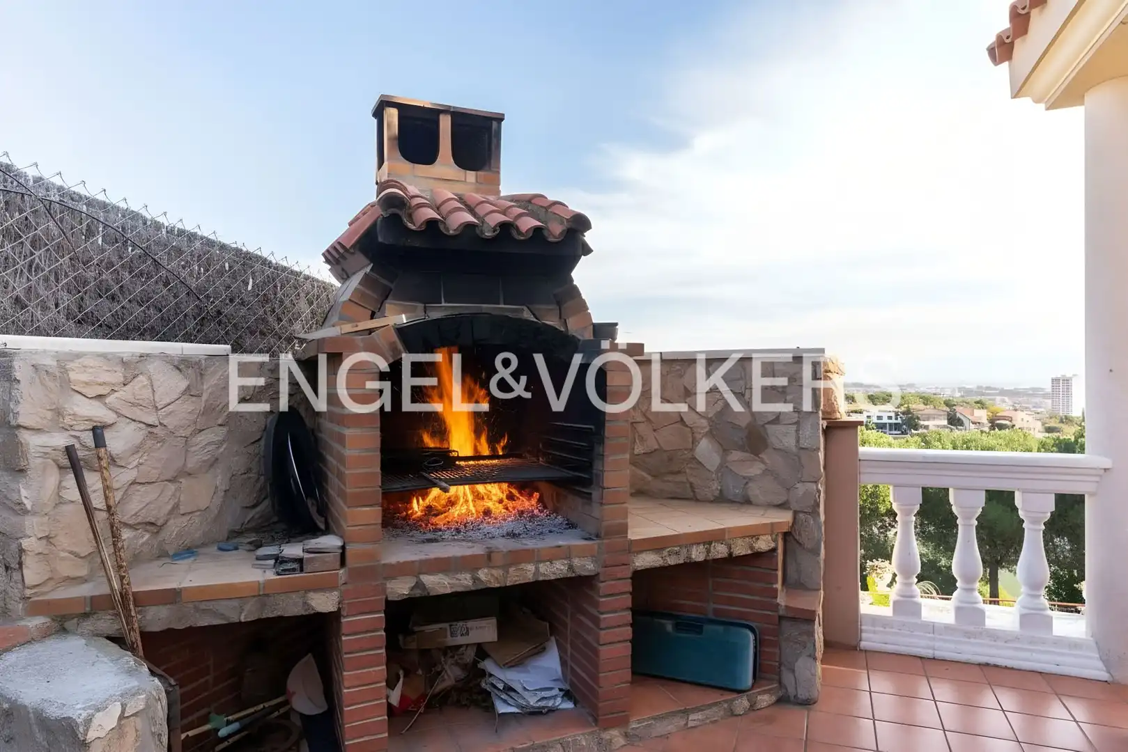 Terrassa de Casa o xalet en venda en Calella amb Calefacció, Jardí privat i Terrassa