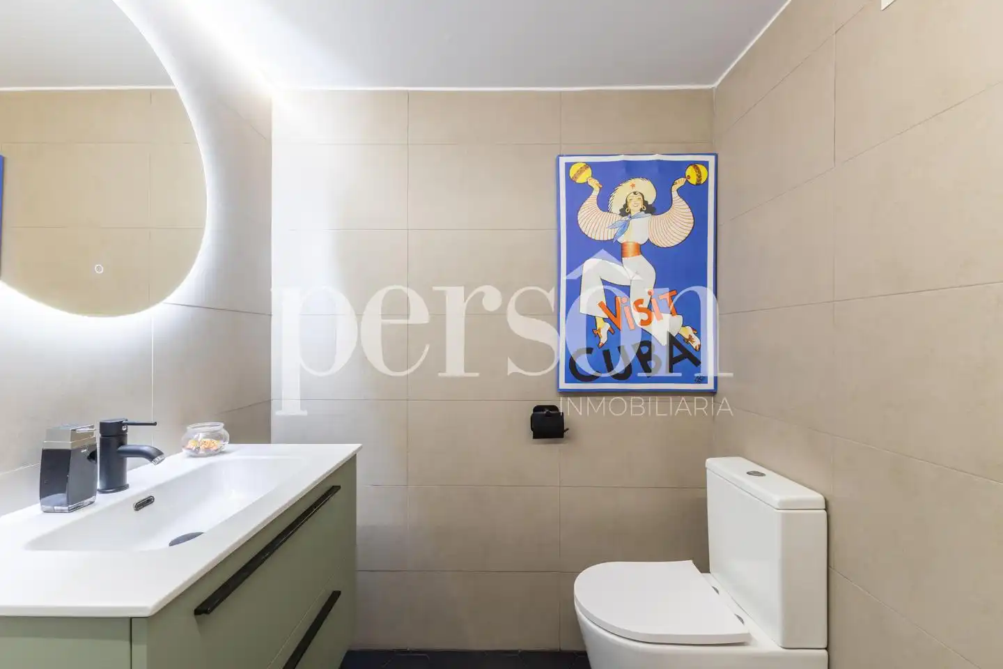 Baño de Loft de alquiler en Xirivella con Aire acondicionado y Amueblado