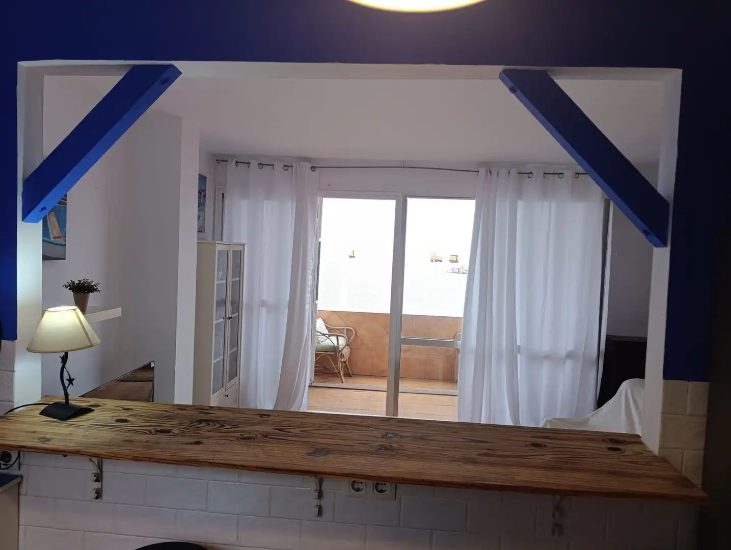 Terraza de Apartamento de alquiler en Puente Mayorga - Campamento