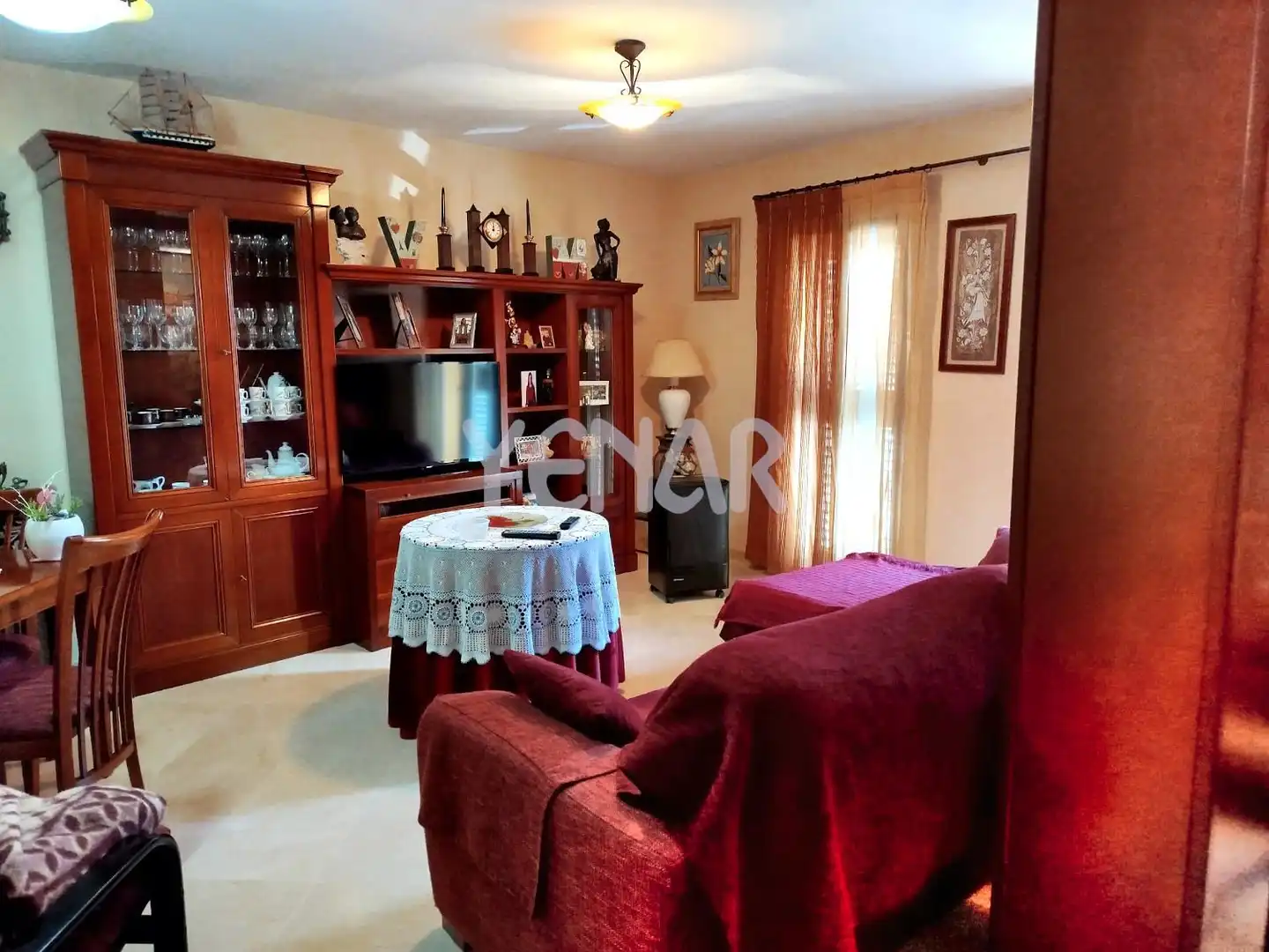 Wohnzimmer von Maisonette zum Verkauf in Castalla mit Klimaanlage, Heizung und Abstellraum