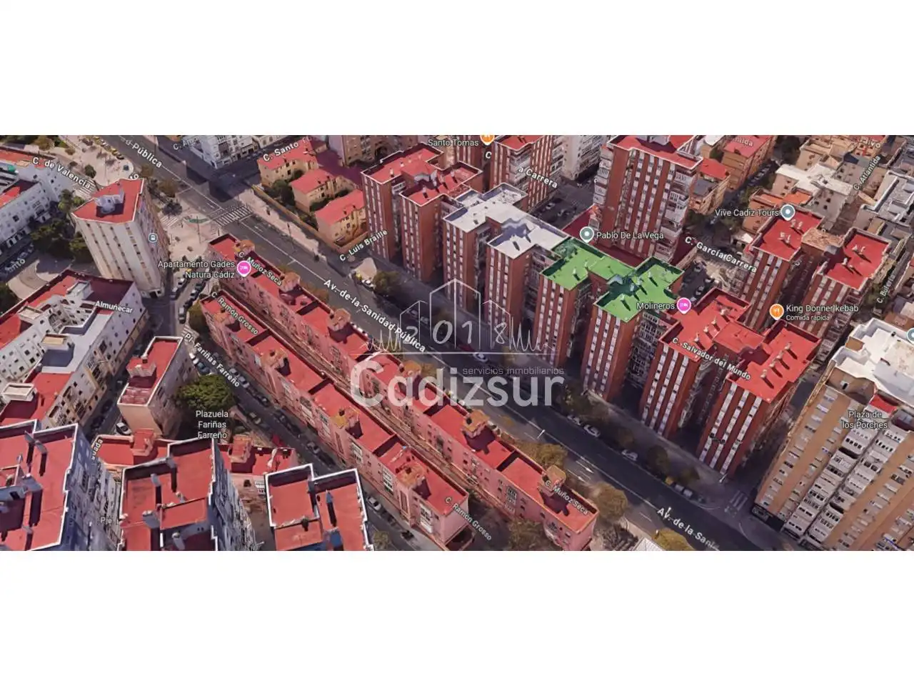 Vista exterior de Pis en venda en  Cádiz Capital amb Terrassa