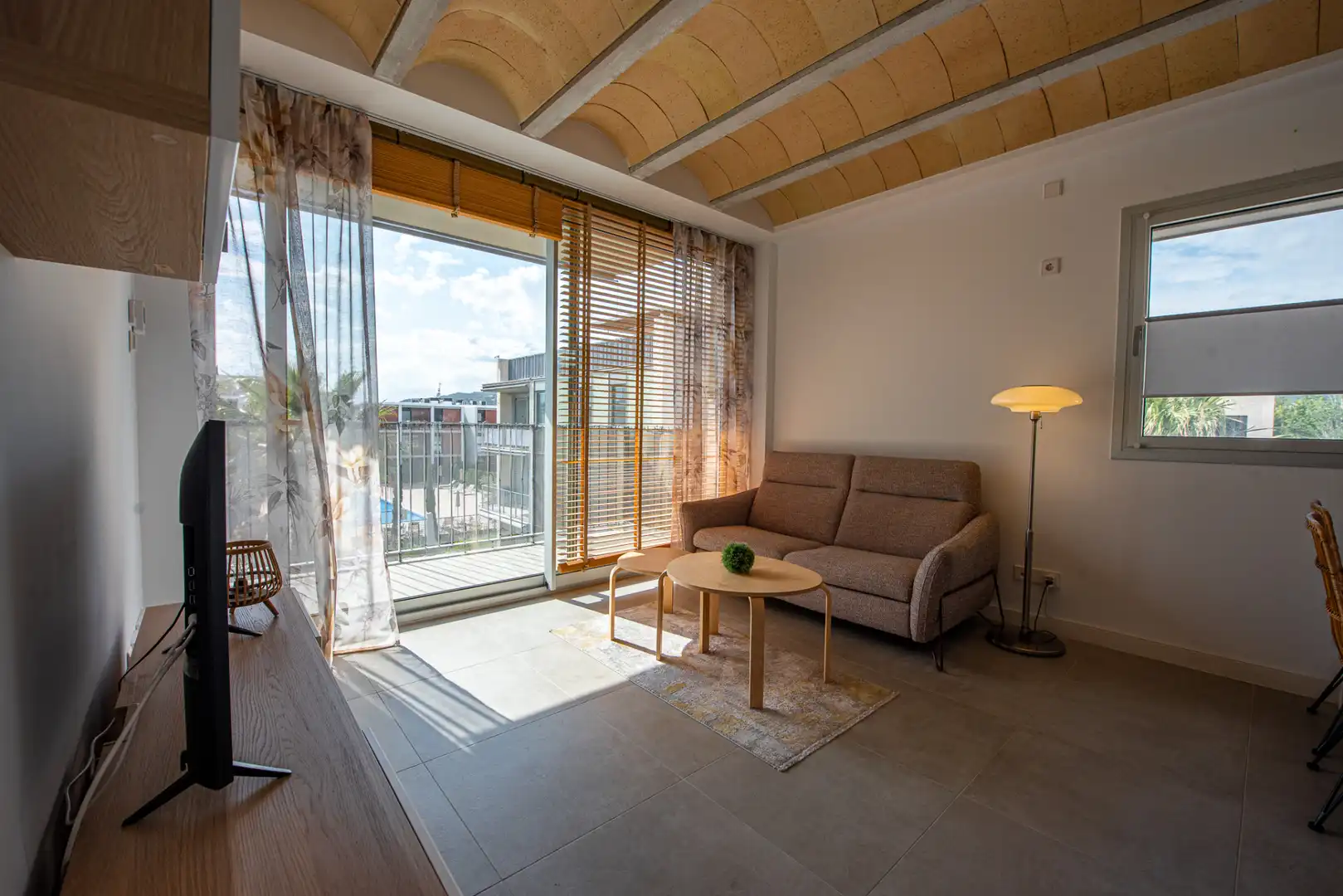 Living room of Flat for sale in Castell d'Aro, Platja d'Aro i s'Agaró  with Air Conditioner, Heating and Terrace