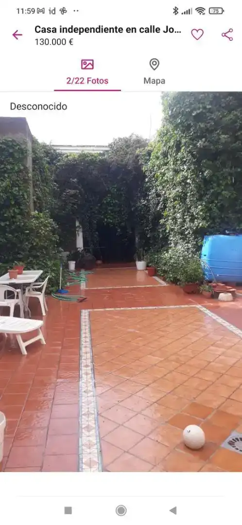 Jardín de Casa o chalet en venta en Almendral con Jardín privado, Trastero y Horno