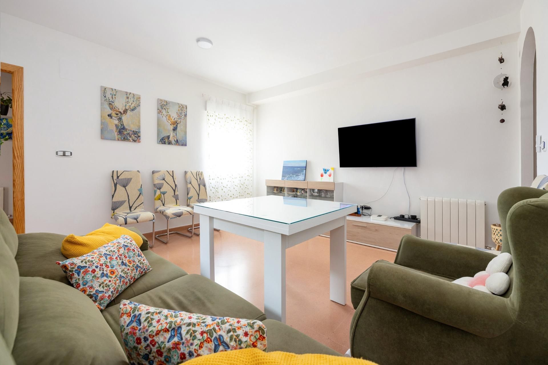 Wohnzimmer von Wohnung zum verkauf in Albolote mit Klimaanlage