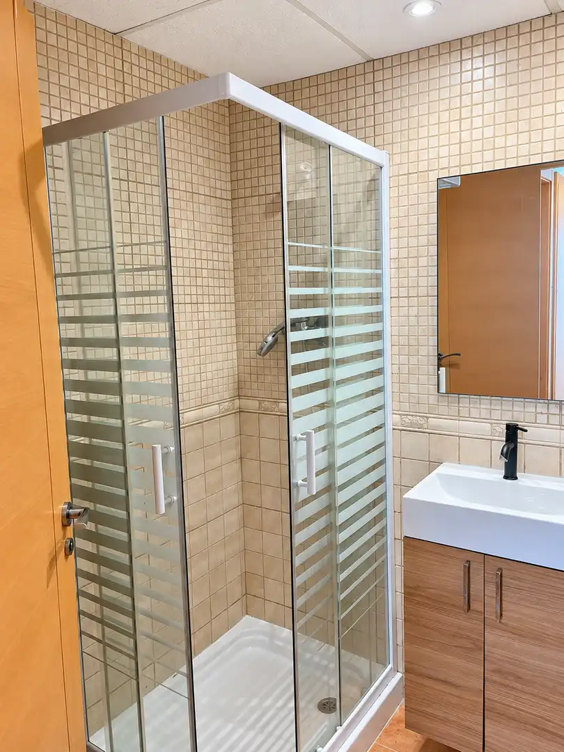 Baño de Apartamento en venta en Les Palmeres