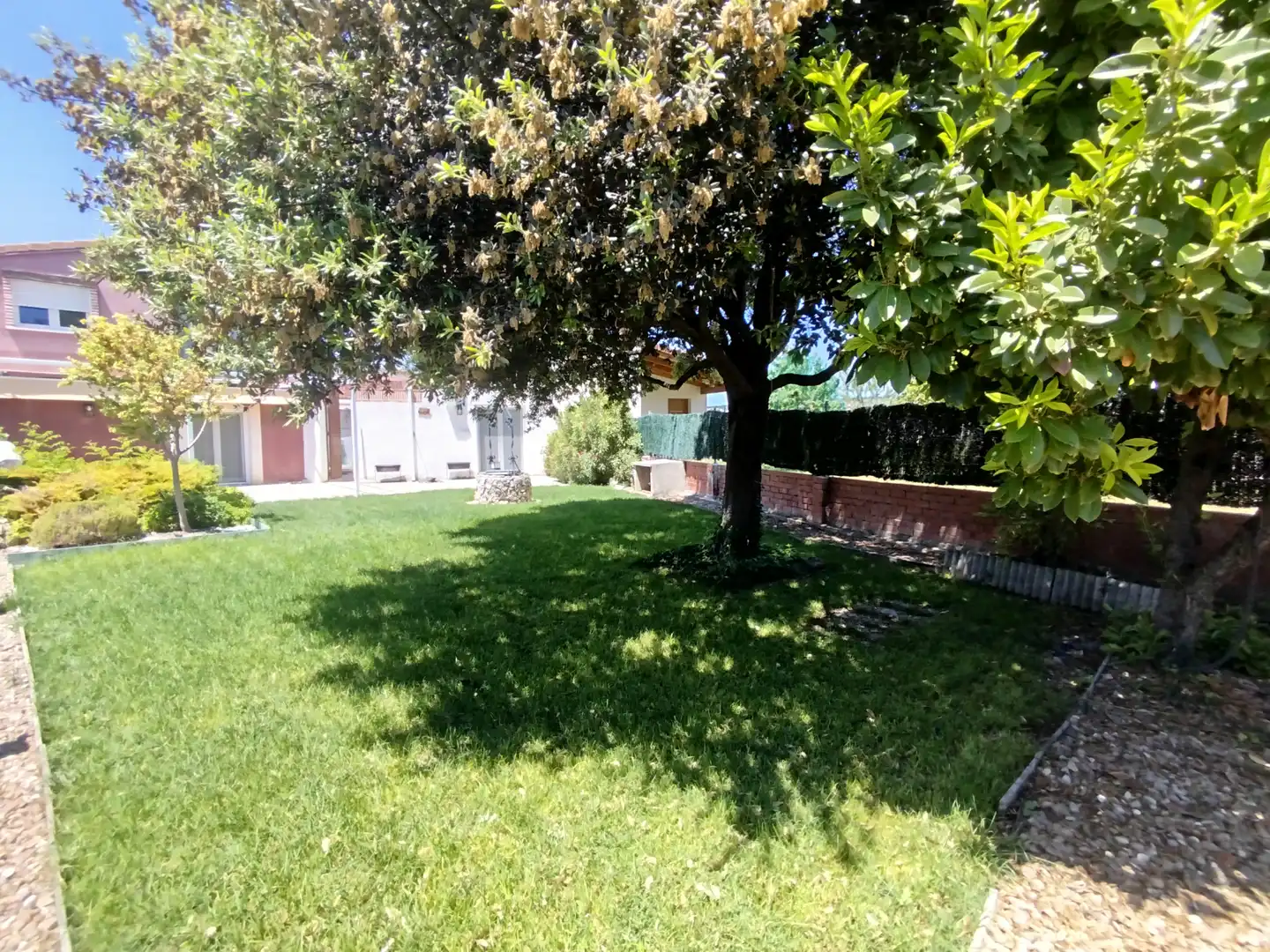 Jardín de Casa o chalet en venta en Cogeces de Íscar con Calefacción, Jardín privado y Terraza
