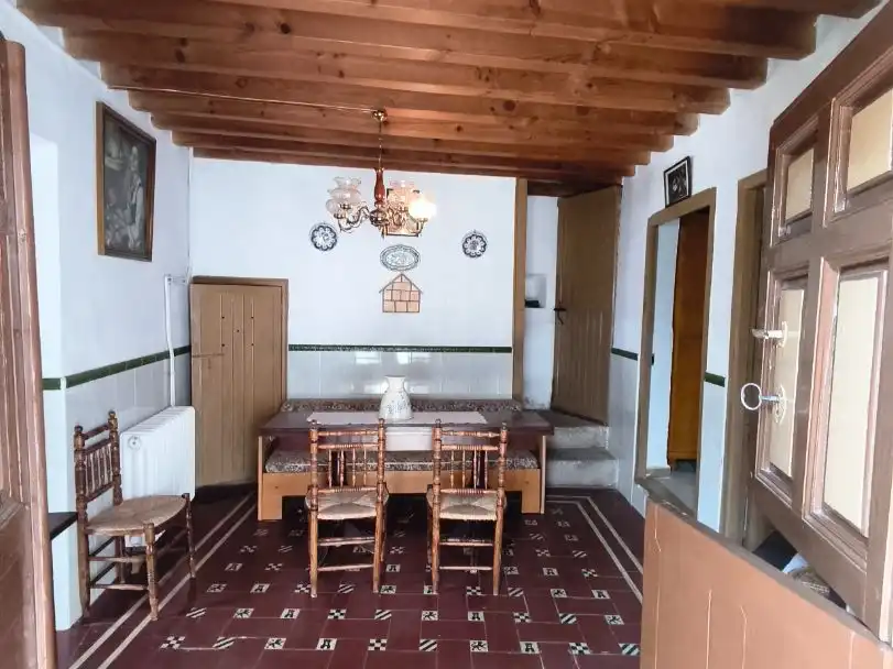 Dining room of Houses for sale in Valdeverdeja  with Heating, Terrace and Storage room