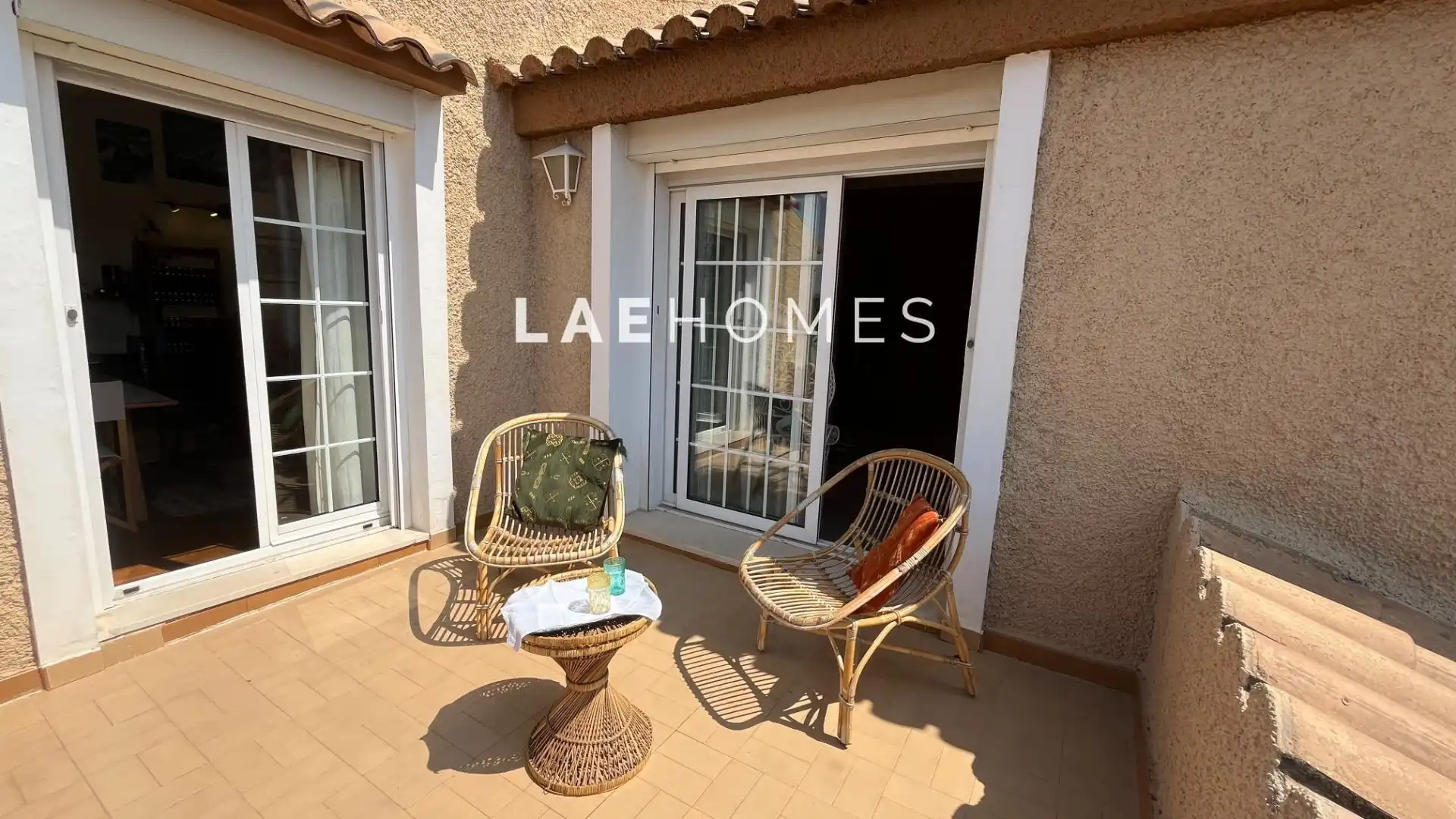 Balcony of Houses for sale in Mutxamel  with Air Conditioner, Heating and Private garden