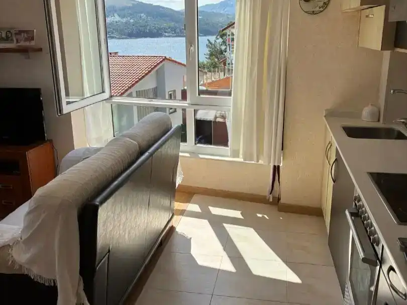 Terraza de Piso en venta en Corcubión con Parquet y Amueblado