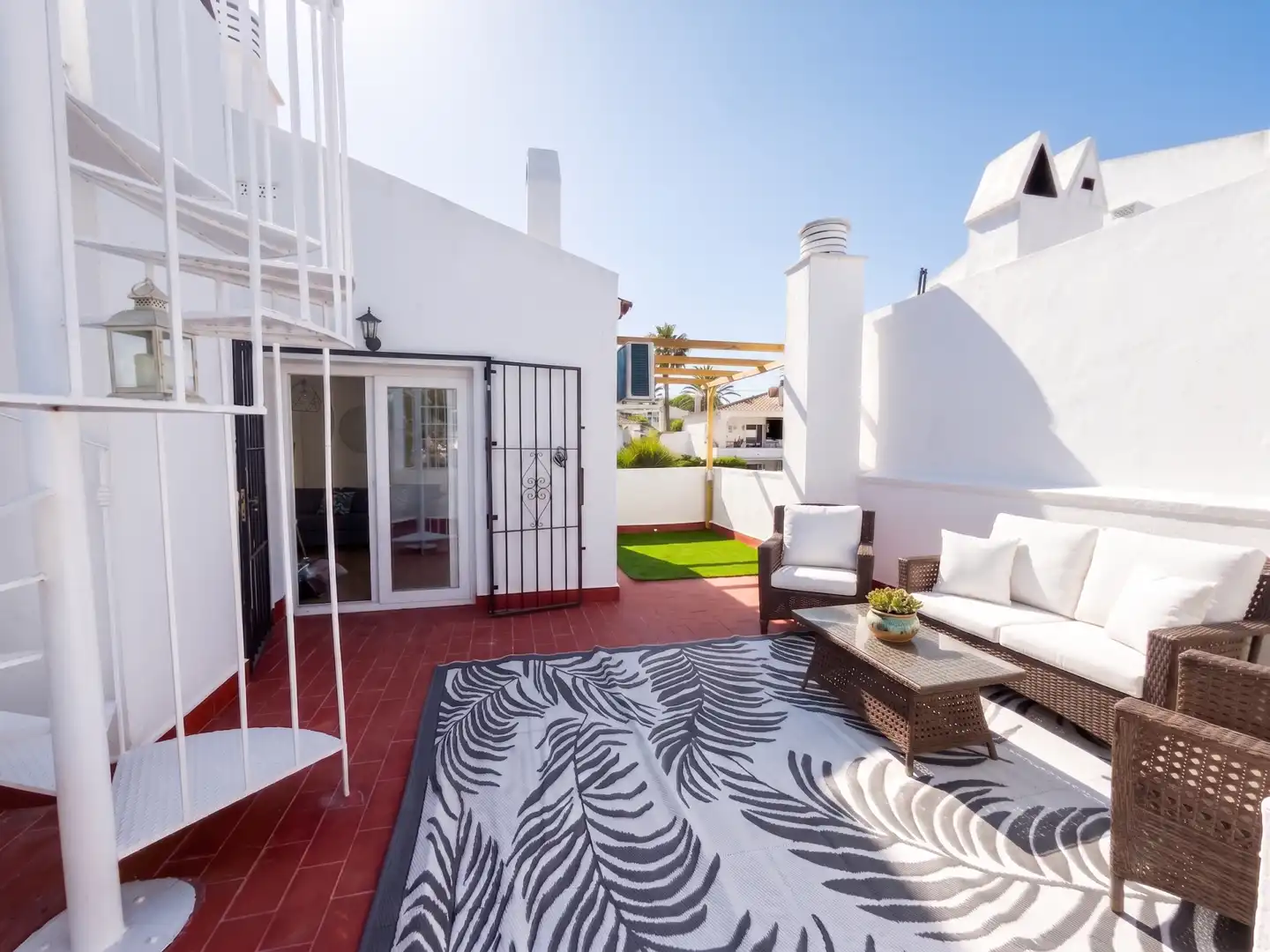 Terrace of Attic for sale in Marbella  with Air Conditioner, Terrace and Swimming Pool