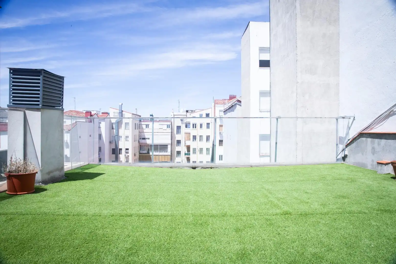 Terraza de Ático en venta en Madrid con Aire acondicionado, Calefacción y Parquet