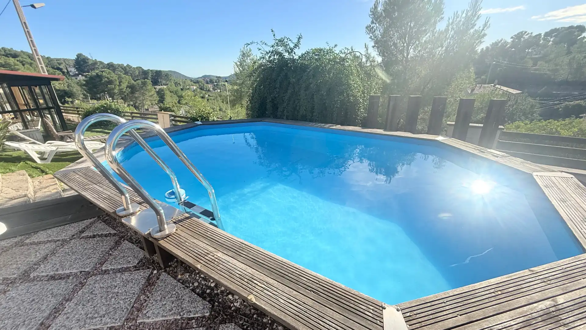 Schwimmbecken von Haus oder Chalet zur Miete in Olivella, Barcelona