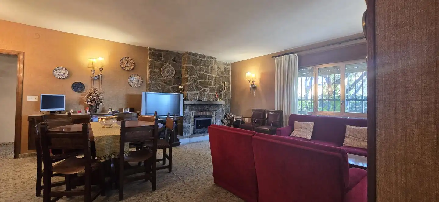 Living room of Houses for sale in Guadarrama  with Terrace and Furnished