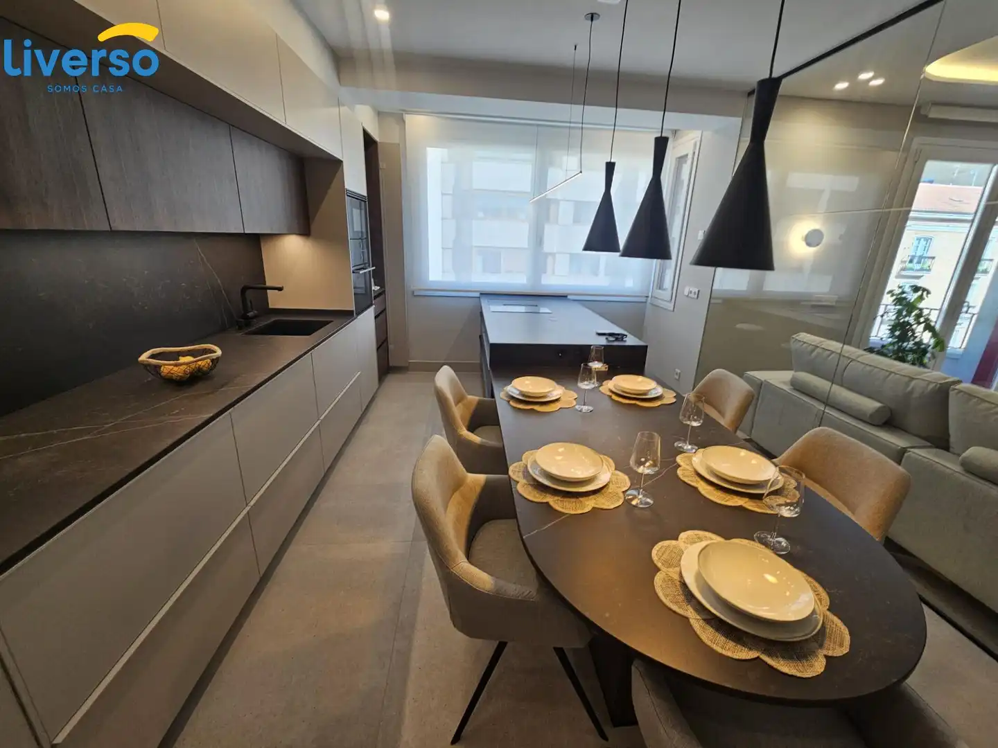 Kitchen of Flat for rent in Burgos  with Heating, Storage room and Furnished