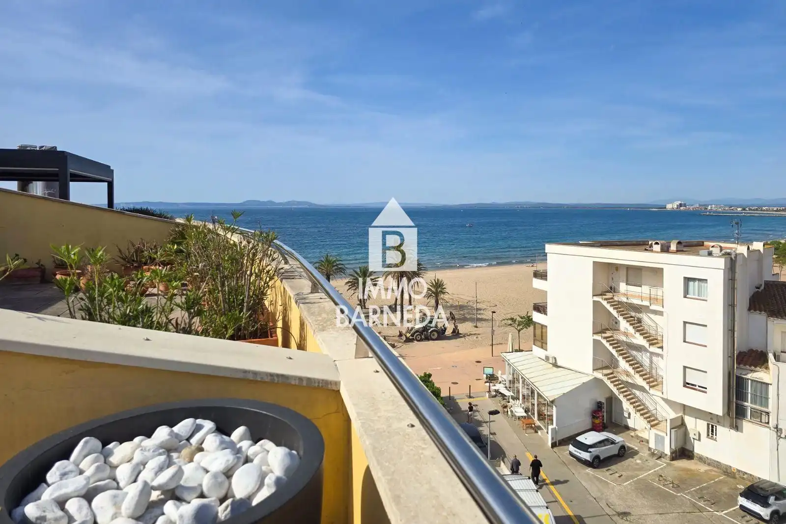 Exterior view of Flat for sale in Roses  with Air Conditioner, Heating and Terrace