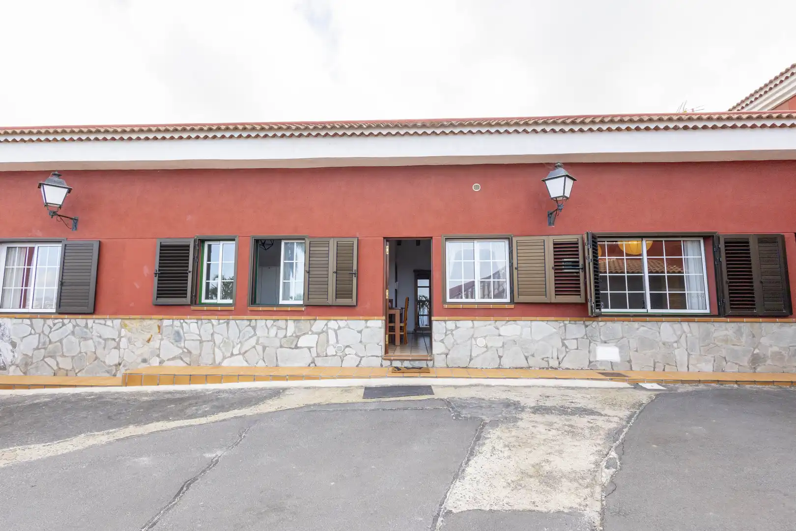 Vista exterior de Casa o chalet de alquiler en La Orotava con Jardín privado y Amueblado