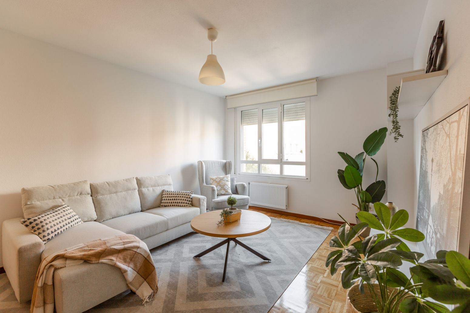 Living room of Flat for sale in Ansoáin / Antsoain  with Heating and Storage room