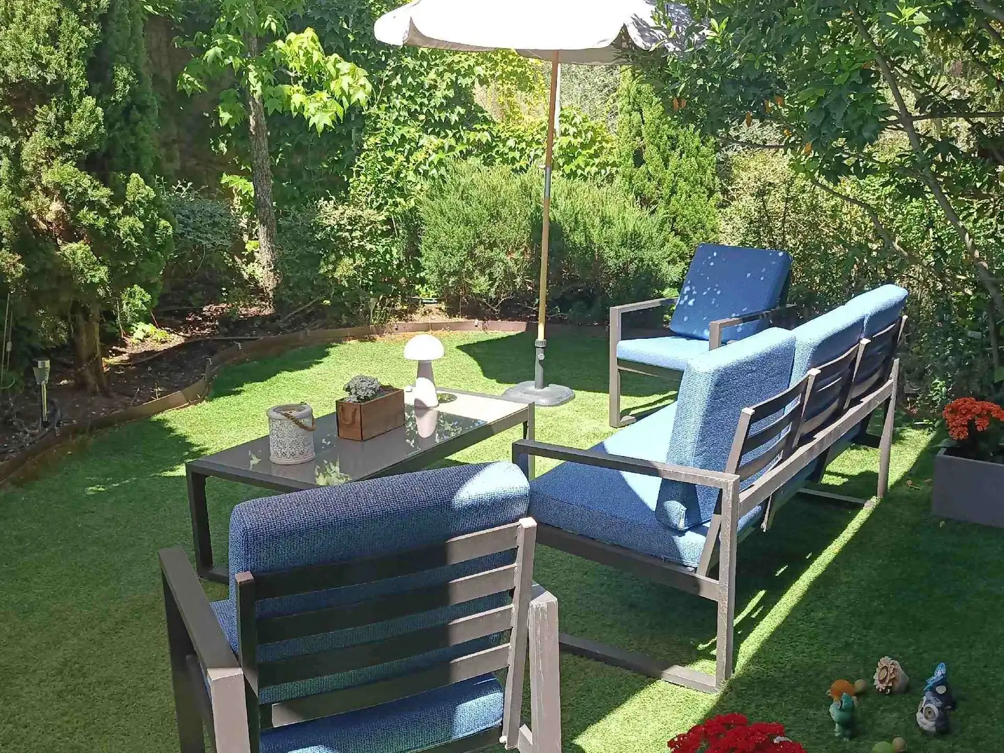 Terraza de Casa o chalet en venta en La Puebla de Castro con Aire acondicionado, Calefacción y Jardín privado