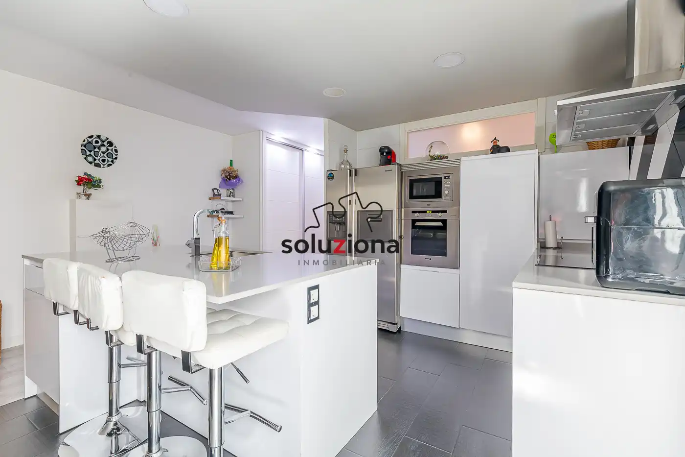Cocina de Piso en venta en Getafe con Aire acondicionado, Calefacción y Terraza