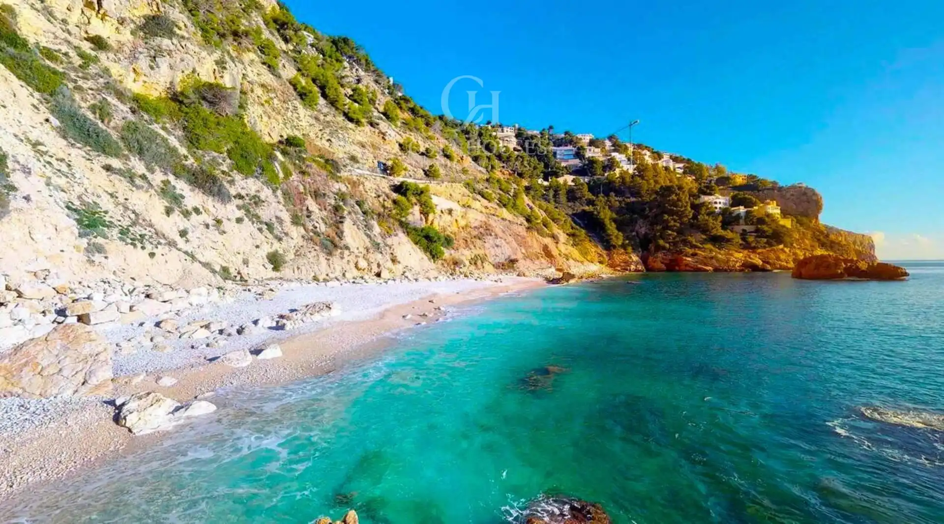 Vista exterior de Casa o xalet en venda en Jávea / Xàbia amb Aire condicionat, Calefacció i Jardí privat