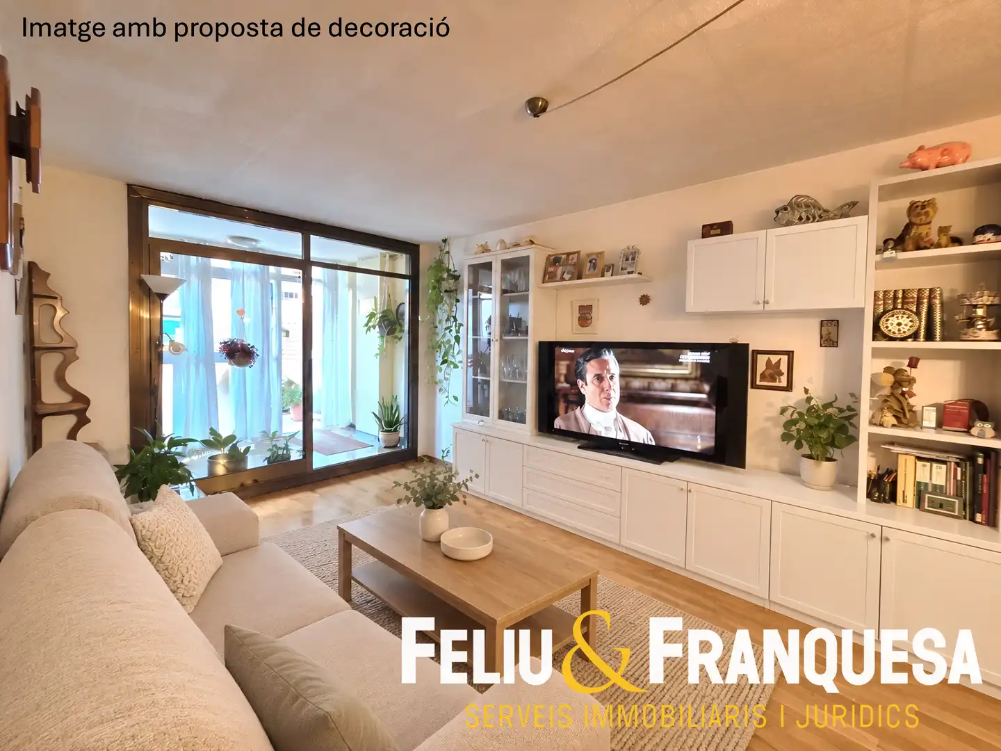 Living room of Flat for sale in El Coll