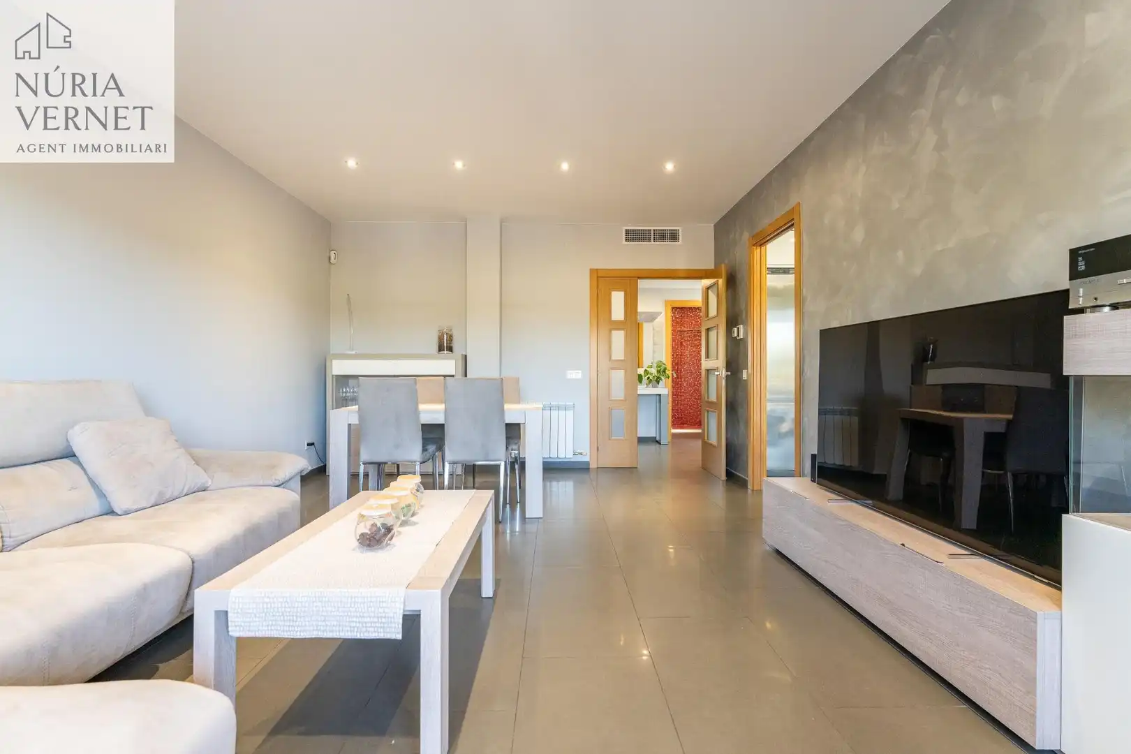 Sala d'estar de Casa adosada en venda en Reus amb Calefacció, Jardí privat i Terrassa