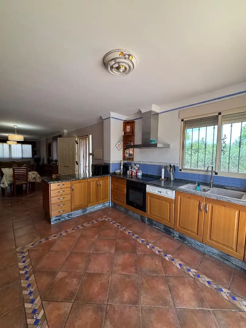 Cocina de Casa o chalet en venta en Catadau con Aire acondicionado, Jardín privado y Terraza