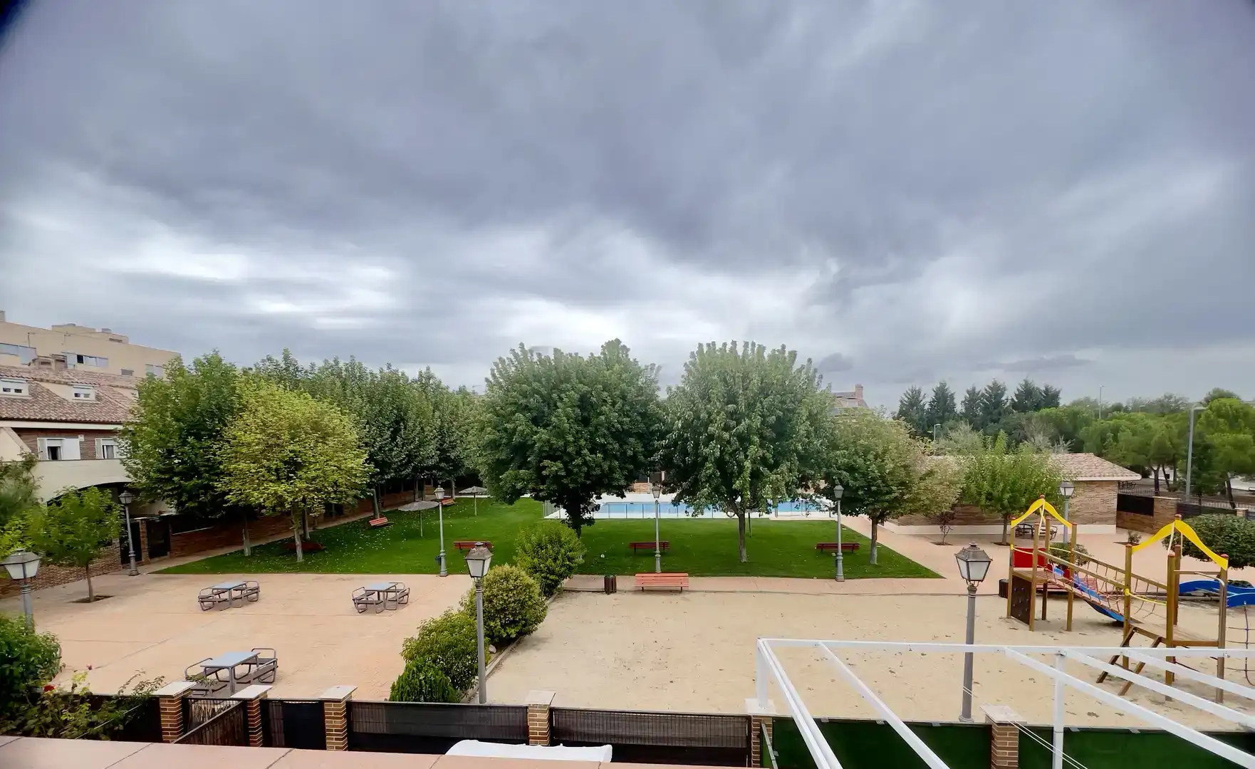 Jardín de Casa o chalet en venta en Fuenlabrada con Aire acondicionado, Jardín privado y Parquet
