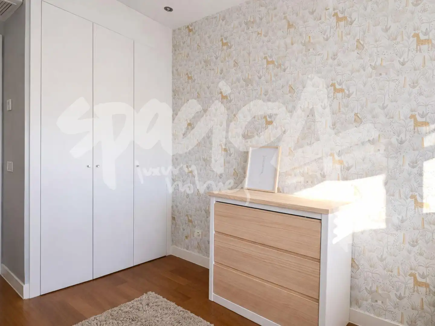 Bedroom of Flat for sale in Madrid  with Heating, Private garden and Storage room
