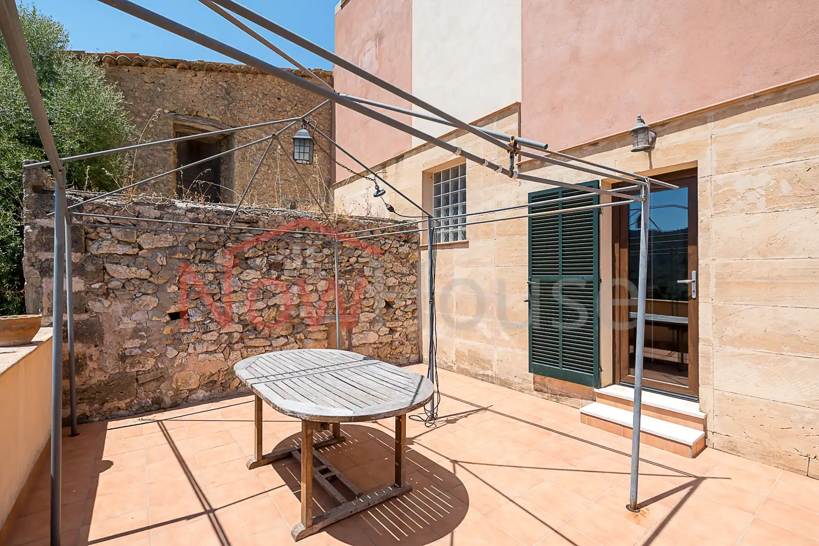 Terrassa de Casa adosada en venda en Puigpunyent amb Aire condicionat, Calefacció i Jardí privat