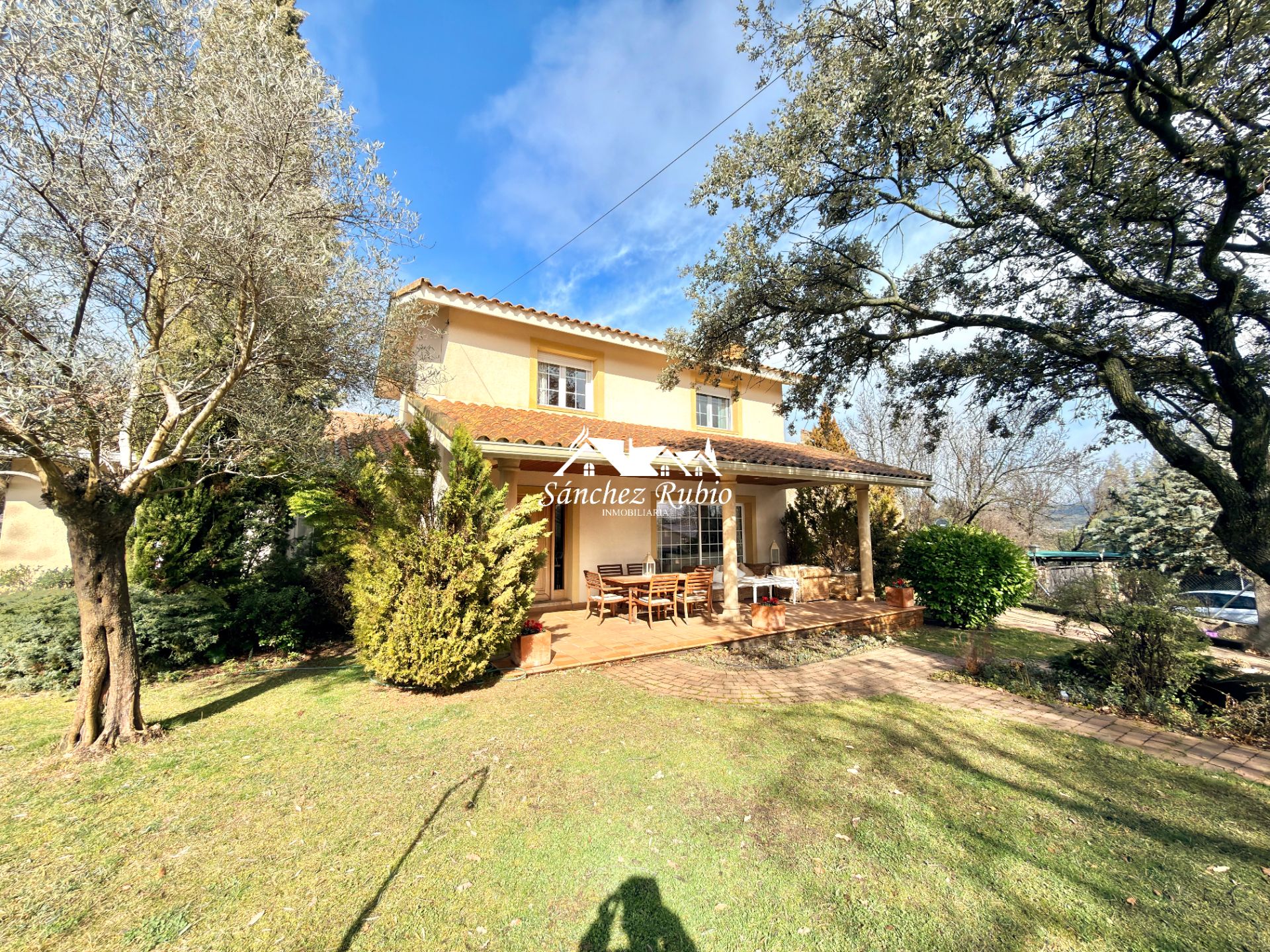 Jardín de Casa o chalet en venta en Galapagar con Calefacción, Jardín privado y Terraza