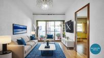 Living room of Flat for sale in  Barcelona Capital  with Balcony