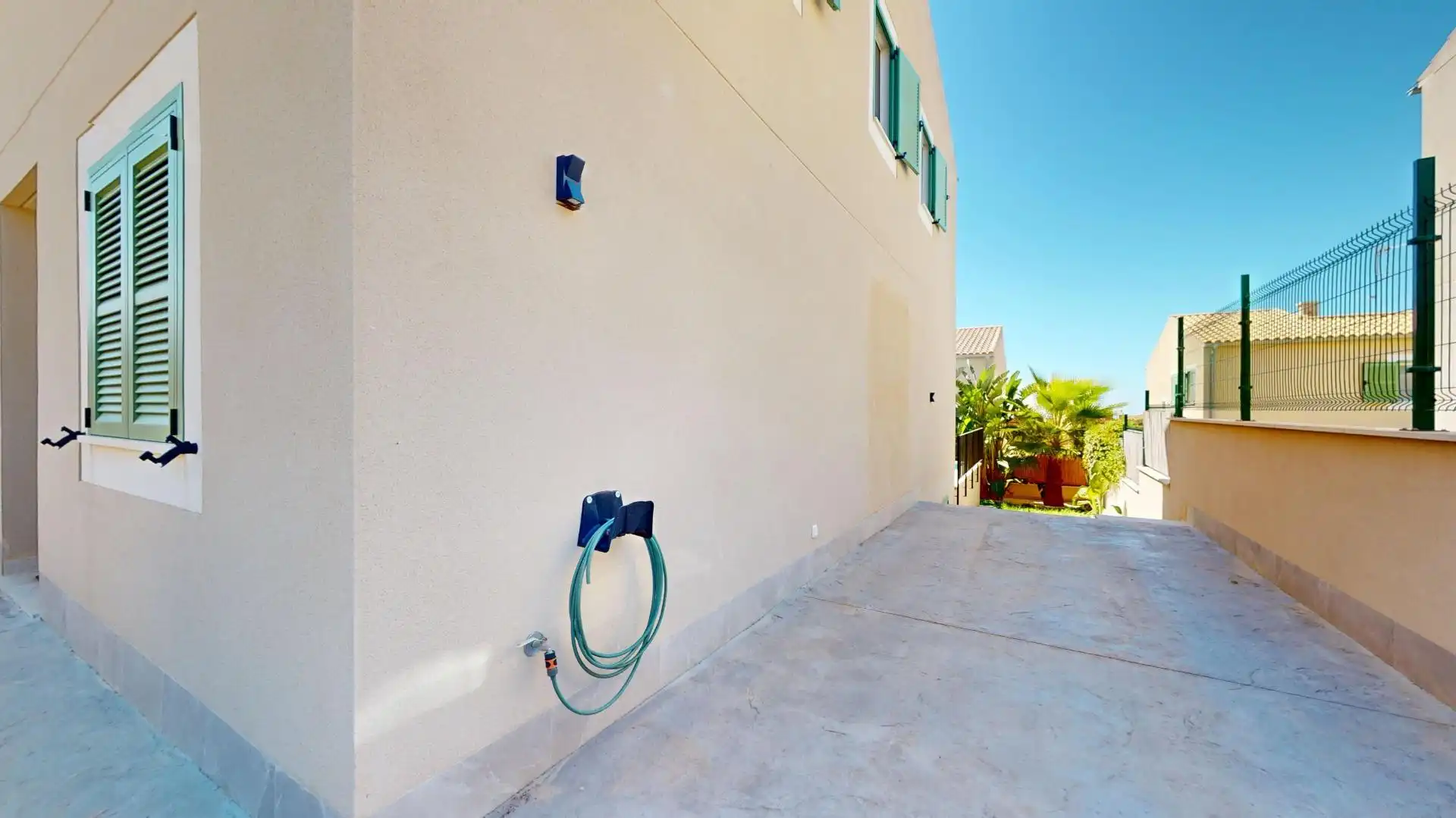Vista exterior de Casa adosada en venta en Marratxí con Aire acondicionado, Jardín privado y Terraza