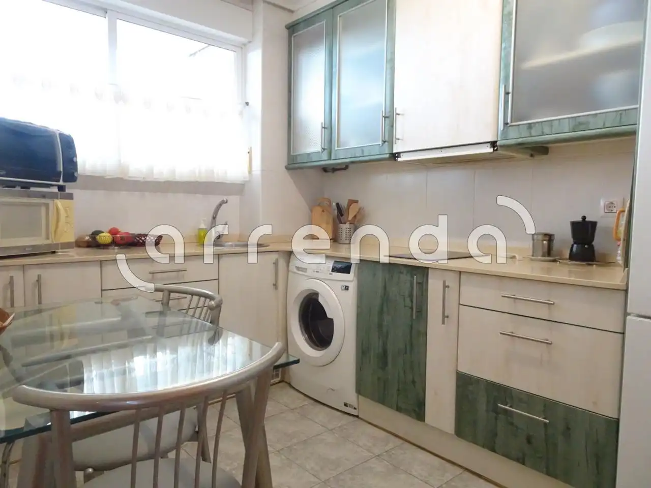Küche von Wohnung zur Miete in Santander mit Heizung, Terrasse und Möbliert