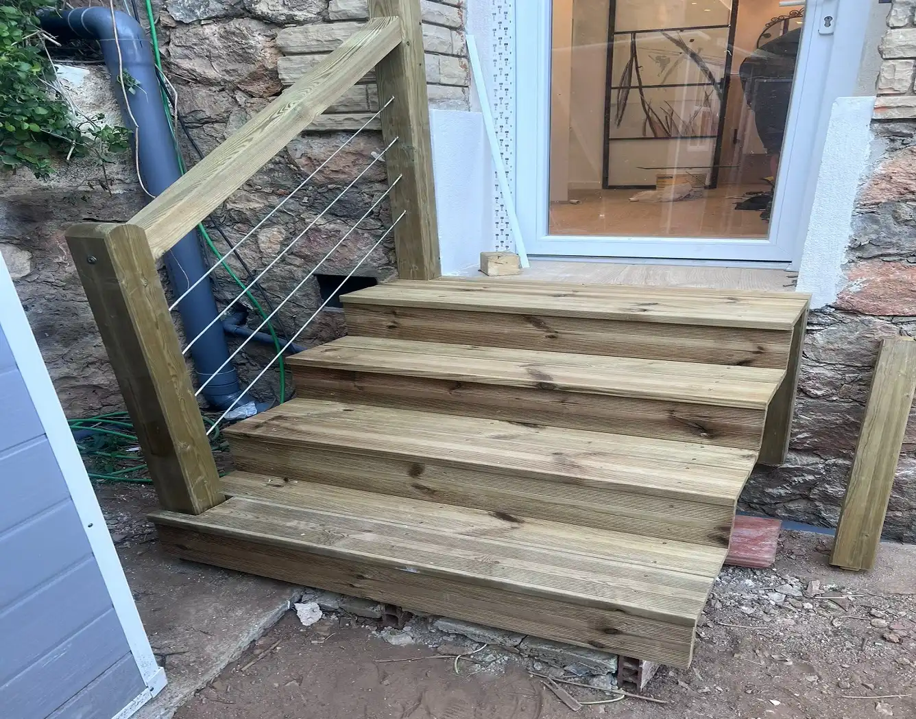 Terrasse von Loft zur Miete in Castelldefels mit Klimaanlage, Terrasse und Möbliert