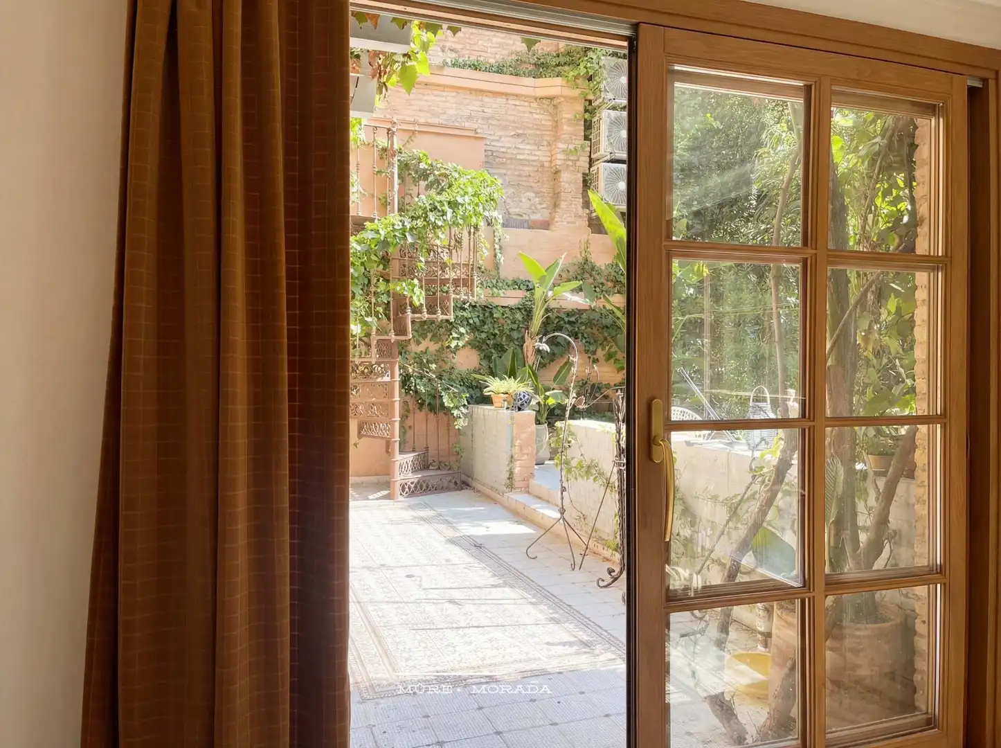 Terrace of Lofts for rent in Barcelona  with Air Conditioner, Private garden and Furnished