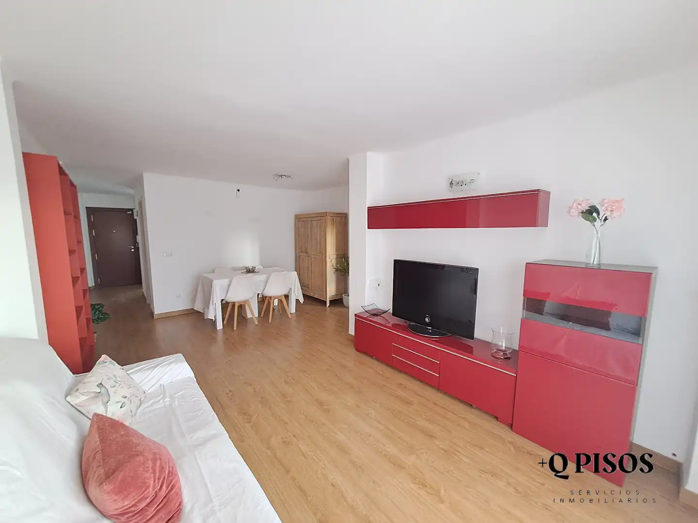 Sala d'estar de Pis en venda en  Palma de Mallorca amb Parquet, Balcó i Alarma