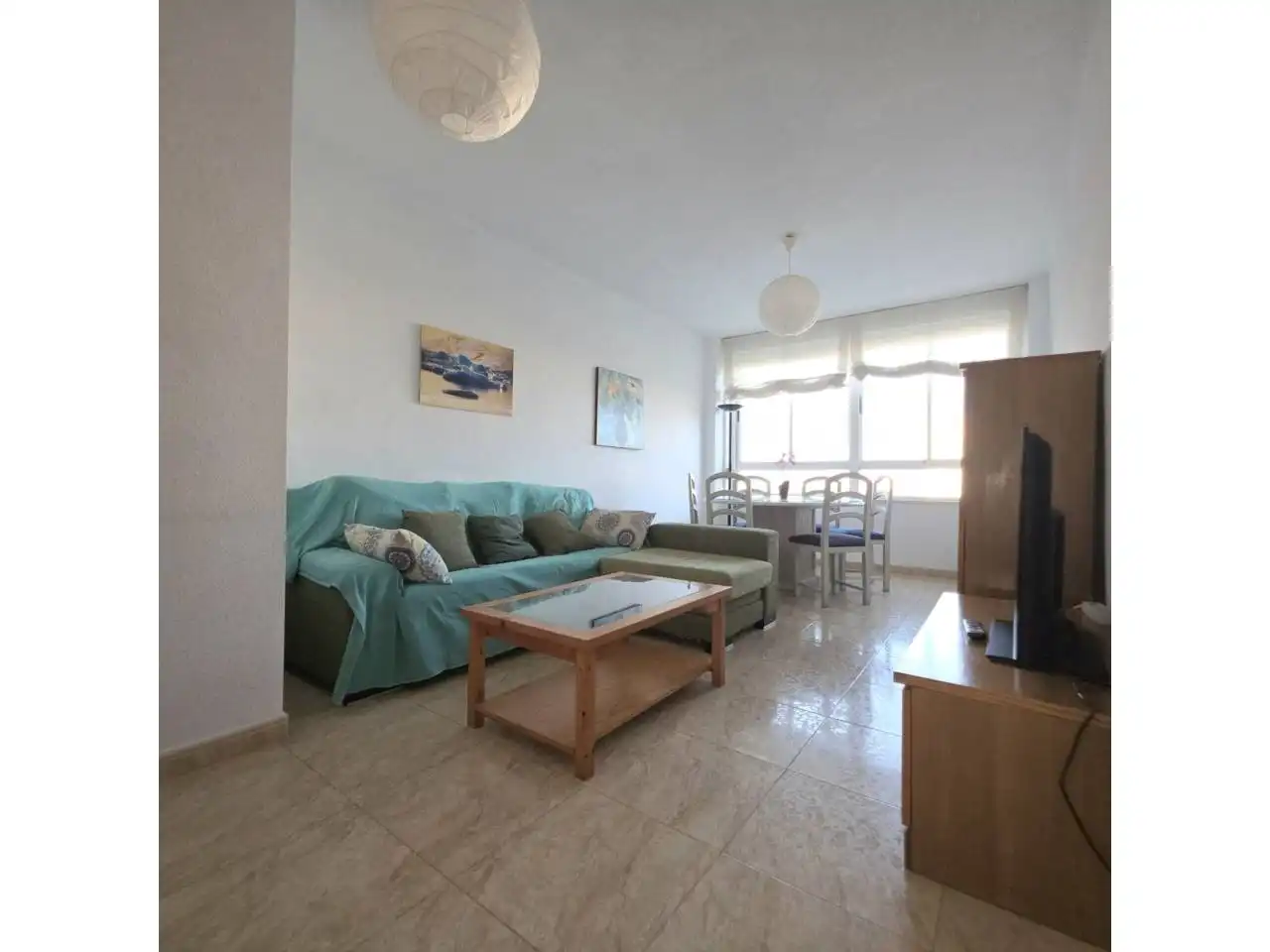 Wohnzimmer von Wohnung zur Miete in Cartagena mit Klimaanlage, Heizung und Möbliert