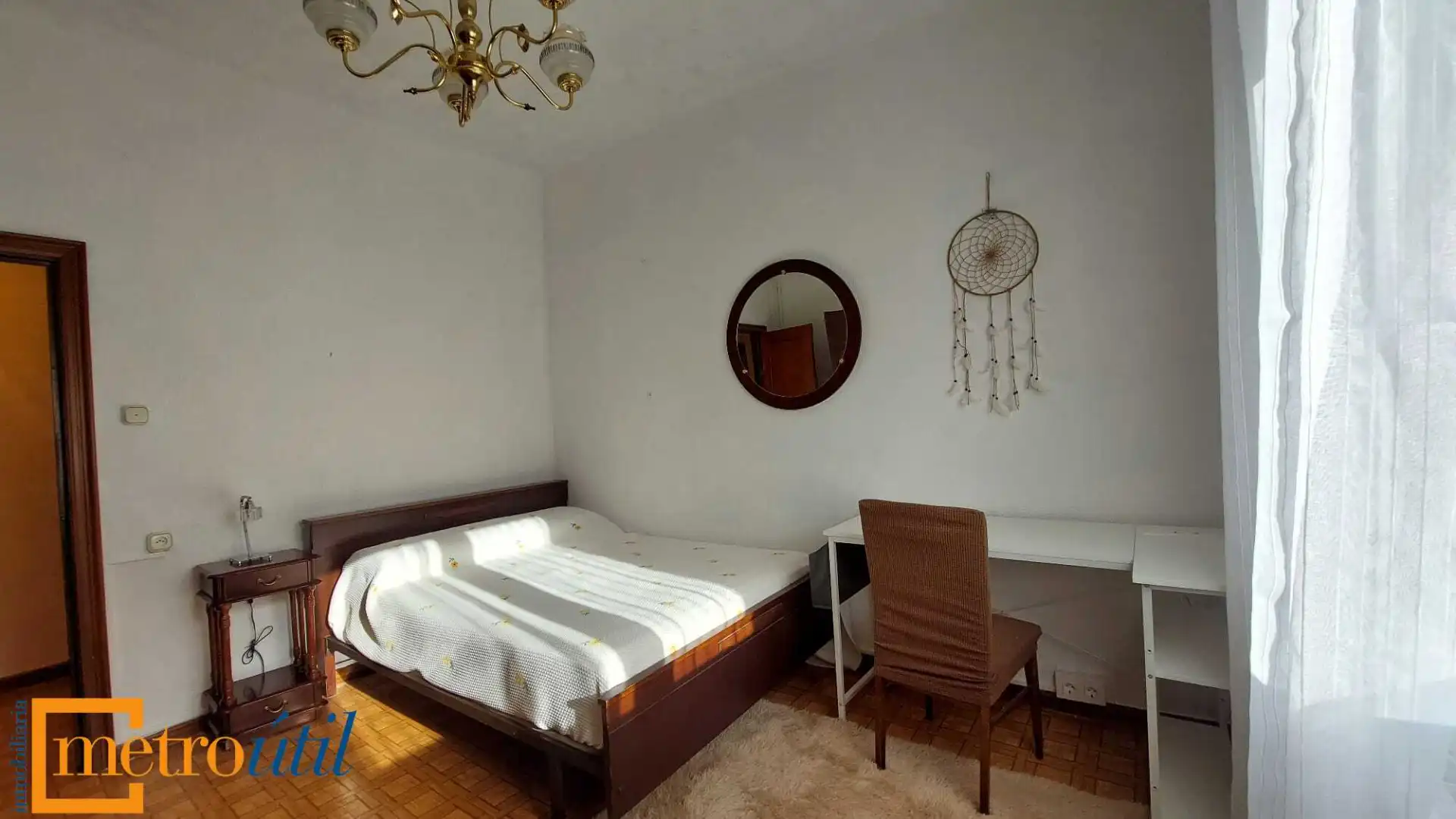 Bedroom of Flat for rent in Salamanca  with Heating and Furnished