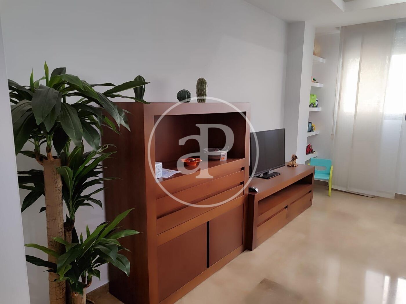 Living room of Flat to rent in Sedaví  with Air Conditioner, Heating and Furnished