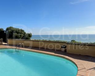 Swimming pool of Flat for sale in Castelldefels  with Terrace, Balcony and Alarm